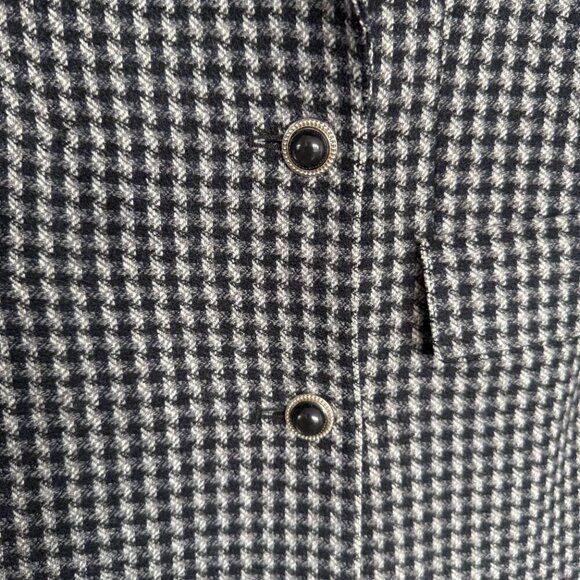 LABOD | Vintage Houndstooth Oversized Blazer - Picture 4 of 12